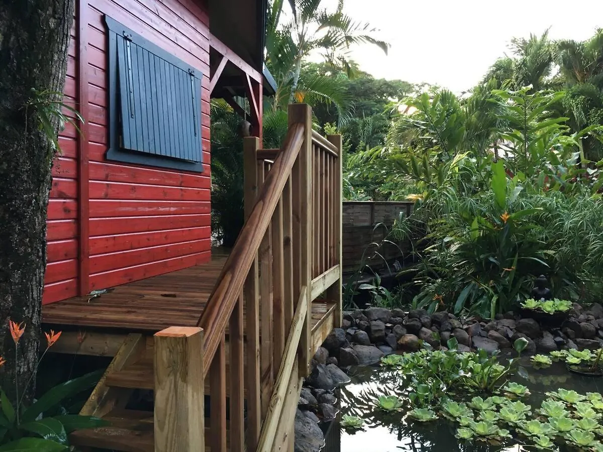 Le Morne Aux F0Us Cabanes & Jardin Tropical Деше Гостевой дом